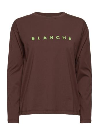 Main New Logo Longsleeve Brown Blanche