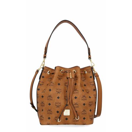 MCM Pre-owned, Shoulder Bags Bruin, Dames, Maat:ONE Size
