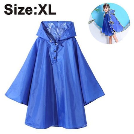 Børne Regnponcho Hættejakke Regnfrakke