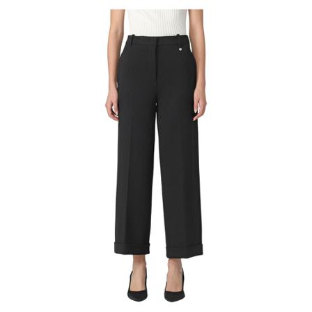 Liu Jo Wide Broek , Zwart , Dames , Maat: L
