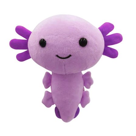 Lilla Salamander bamse myk leke Axolotl bamse sekskantet dinosaur