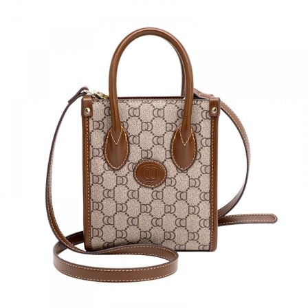 Mini Tote Bag Vintage Håndholdt Notearkveske Mote Skulderveske