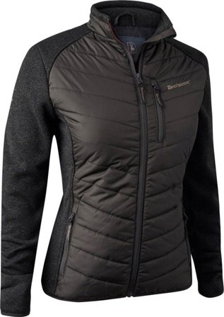 Deerhunter Lady Caroline Padded Jacket Brown Leaf