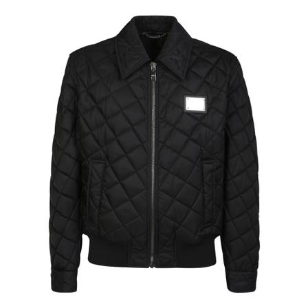 Dolce & Gabbana Quilted Jakke Sort, Herre