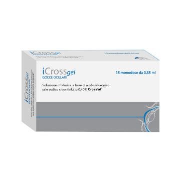 ICROSS GEL gocce oculari 15 monodose da 0,35 ml