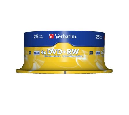 Verbatim DVD+RW x 25 - 4.7 GB - lagringsmedier