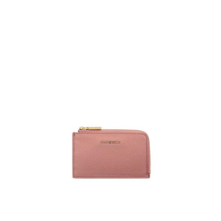 Coccinelle, Metallic Soft wallet Różowy, Kobieta, Rozmiar: ONE Size