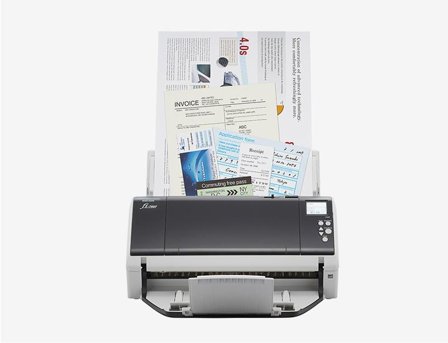 RICOH h fi 7460 - Document scanner - Dual CCD - Duplex - 304.8 x 431.8 mm - 600 dpi x 600 dpi - up to 60 ppm (mono) / up to 60 ppm (colour) - ADF (100