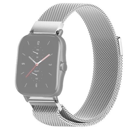 SKALO Milanese Loop till Amazfit GTS 2/2e/2 Mini - Fler färger