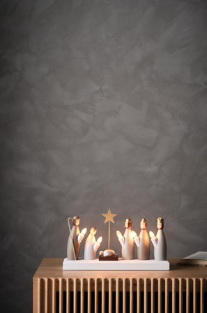 Jotex - KRUBBA el-lysestake Multi - Kjøp Adventsstaker hos Jotex