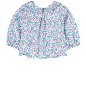 Jacadi White Liberty Floral Blouse 12 Months - Tops - 12 months - White - Mädchen