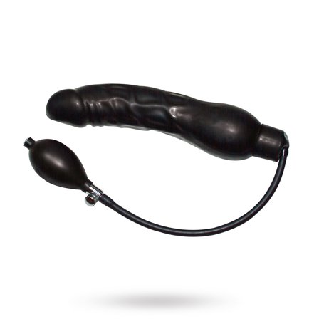 Black Latex Balloon - Large - Vuxen.se - Stora & små analdildos