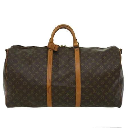 Louis Vuitton Vintage, Pre-owned Canvas travel-bags Bruin, Dames, Maat:ONE Size