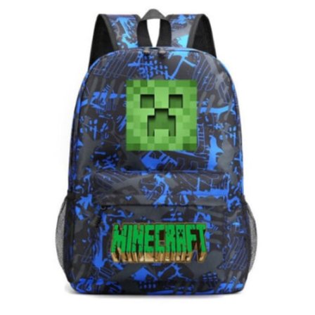 Ryggsäck för manliga och kvinnliga studenter, ryggsäck med stor kapacitet, tecknad ryggsäck-M