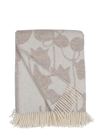Skogen, Pläd Home Textiles Cushions & Blankets Blankets & Throws Grå Almedahls