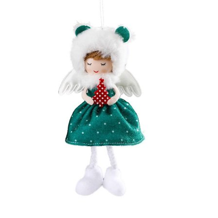 Santa Snögubbe Hjort Jul Hängande Hängsmycken DIY Drop Ornaments