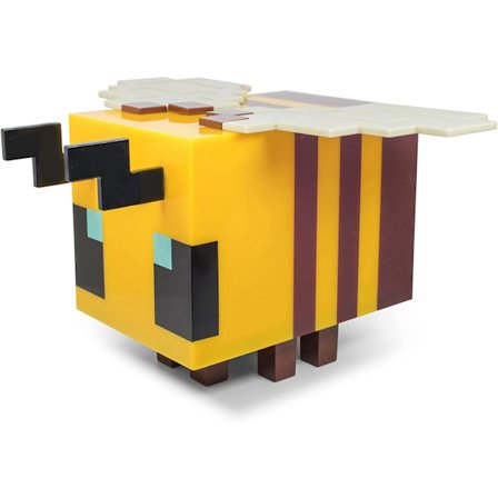 Minecraft Gul Bee Figural LED Stemningslys | Sengesidebord
