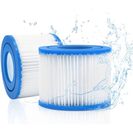 2 kpl poreallas suodatin, suodatinpatruuna, vaihtosuodatin Best-way suodatinpatruuna VI:lle, poreallas suodatinpatruunat L-a-y-Z-Spa Miami