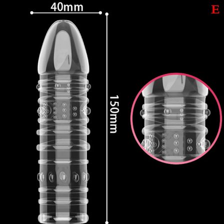 22 Styles Blød Genanvendelig Krystal Hud Penisring Forsinkelse Udvidelse Ekspansion Legetøj til Voksenfest