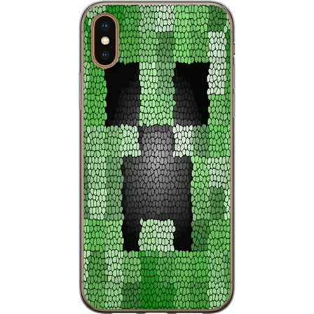 Kompatibelt Mobilskal till Apple Apple iPhone XS Creeper / Minecraft