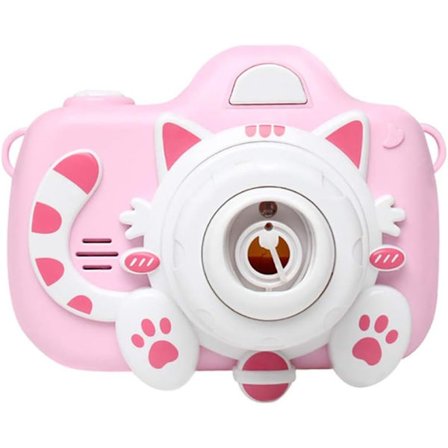 Barnevennlig automatisk kamera-boblesprøyte med én knapp, ZQKLA