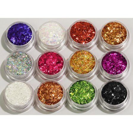 12st burkar glitter stripes 01x0,8mm