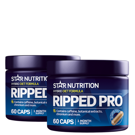 2 x Ripped Pro Fat Burner 60 kapsler