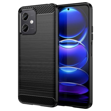 Carbon Flex Xiaomi Redmi Note 12 skal - Svart
