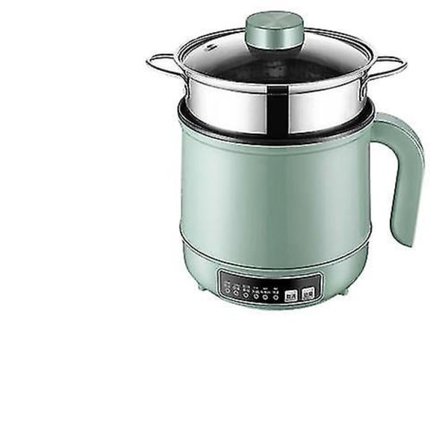 Multifunktionell Elektrisk Matlagningsmaskin Enkels/Dubbellagers Hot Pot Mini Elektrisk Risgryta Non-stick Panna Krukor