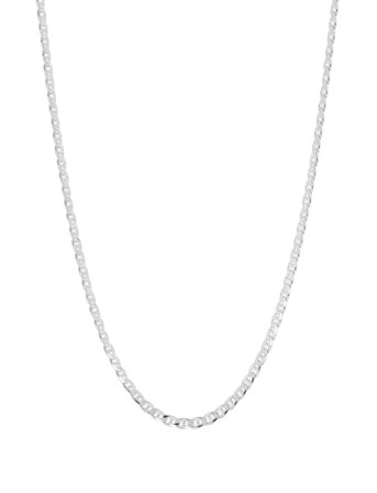 Ix Curb Medi Chain Silver Silver IX Studios