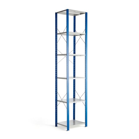 Regalsystem MIX, Grundmodul, 3000 x 600 x 600 mm