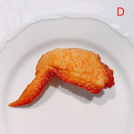 Simulering Fried Chicken Hårnål Kyllingelår Crispy Wings Fren D