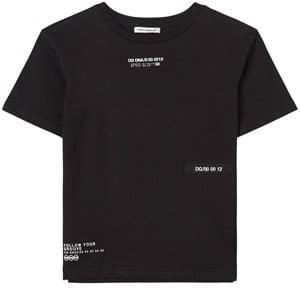 Kids - Dolce & Gabbana Black Logo T-Shirt 4 years - Tops - 4 years - Black