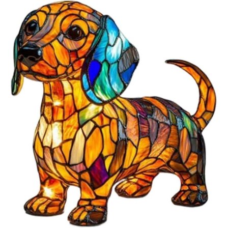 Hunde Serie Kunst Natlampe - Perfekt