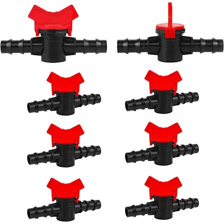 8 st Trädgårdskran kompatibel Slang, Slangbevattningsventil 10,1 cm