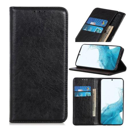 Crazy Horse Texture Pu- Case För Samsung Galaxy S22 5g