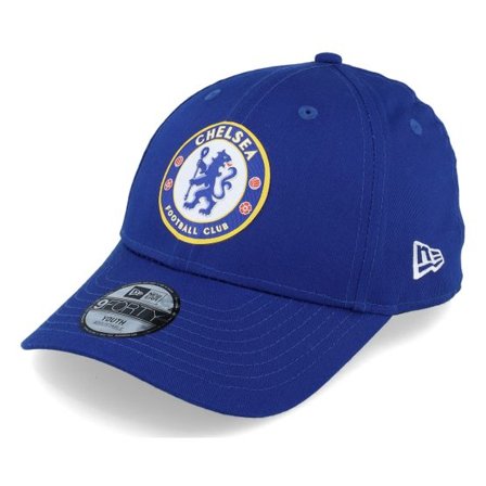 New Era - Football Blå adjustable Keps - Kids Chelsea Core Youth 9FORTY Royal Adjustable @ Hatstore