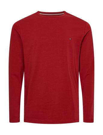 Stretch Slim Fit Lon T-Langærmet Skjorte Rød Tommy Hilfiger