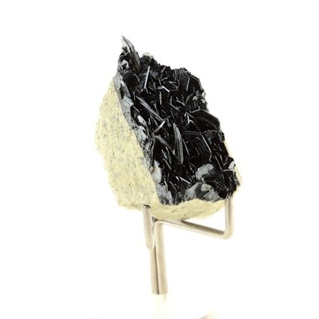 Stenar och mineraler. Hematit. 110,0 ct. Grandes Rousses-massivet, Oisans, Frankrike.