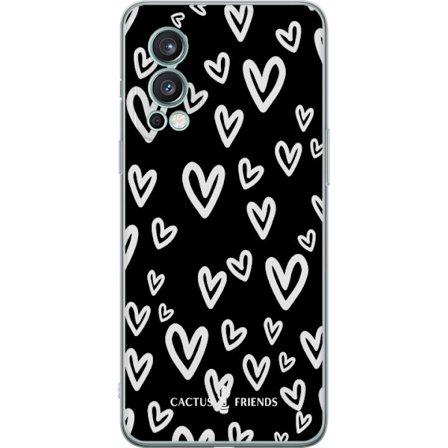 Yhteensopiva Puhelinkuori OnePlus OnePlus Nord 2 5G Cactus and Friends - Handdrawn Love Chaos