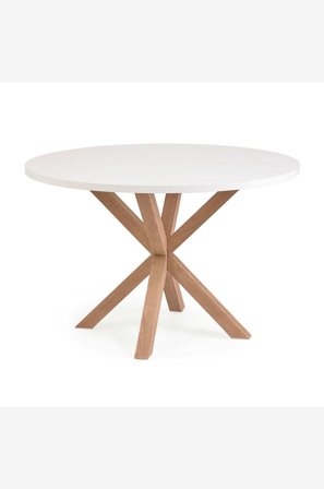 Kave Home - Spisebord - argo - Hvit - Spisebord - Fra Homeroom