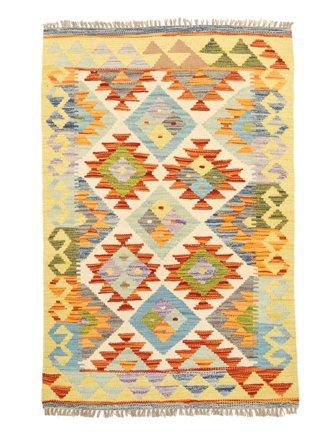 Kilim Afghan Old Style Rug Oriental Orange/Yellow (Wool, Afghanistan)