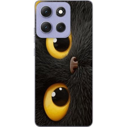 Kompatibelt Mobilskal till Motorola Moto G86 Power Mörkögon