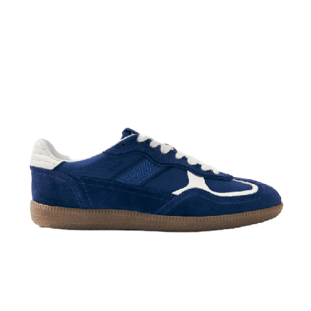 Alohas Tb.490 Rife Sheen Blue Leather Sneakers Dam Blå 35