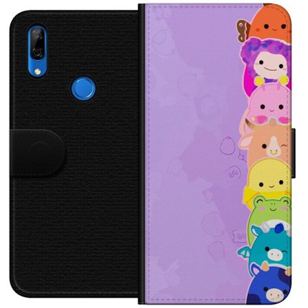 Yhteensopiva Lompakkokotelo Huawei P Smart Z Tumma siluetti Jeesuksesta, jolla on orjantappurakruunu mustaa taustaa vasten, voimakkaassa kontrastissa