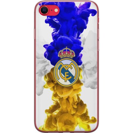 Kompatibelt Mobildeksel til Apple iPhone SE (2020) Real Madrid Farger
