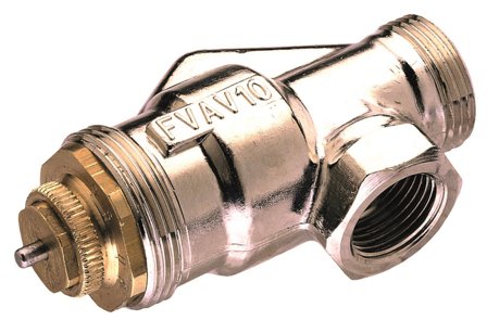 MMA FVAV-20 Termostatventil AVIG vinkel, med forudindstillet G20, Varme