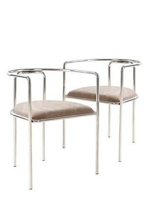 Jotex - Krzesło z 2-szt Naturalna biel - OMAKUSA - Kup Krzesła do jadalni i do kuchni firmy Jotex