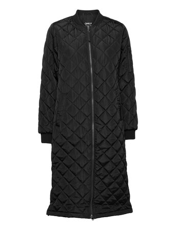 ONLY Onljessica X-Long Quilted Coat Otw - Black - XS