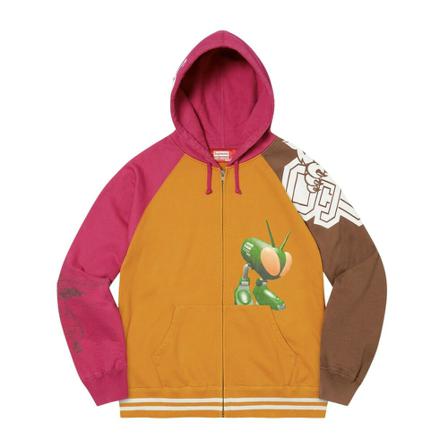 Comme des Garçons, Hoodie Pomarańczowy, Mężczyzna, Rozmiar: S